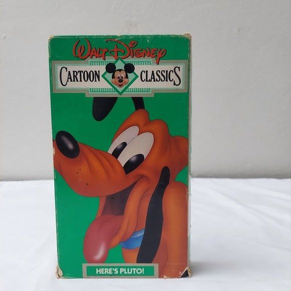 Walt Disney Cartoon Classics Volume 5 Here's Pluto VHS Video Tape 1991 - Picture 1 of 6
